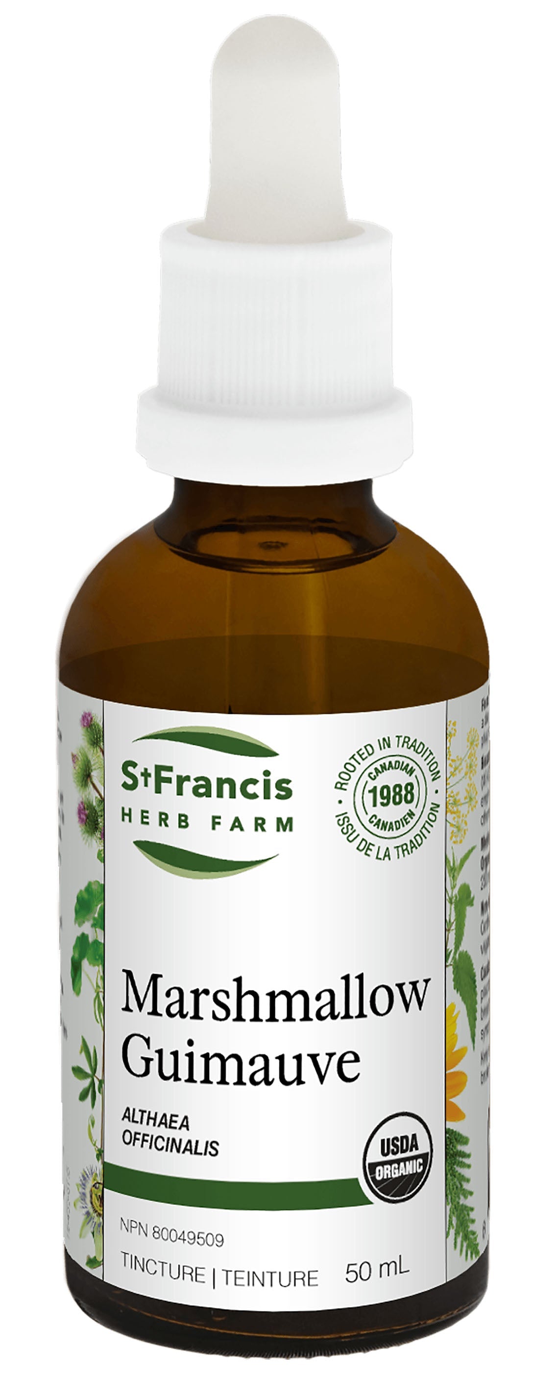 St Francis Herb Farm Marshmallow Tincture 50 mL