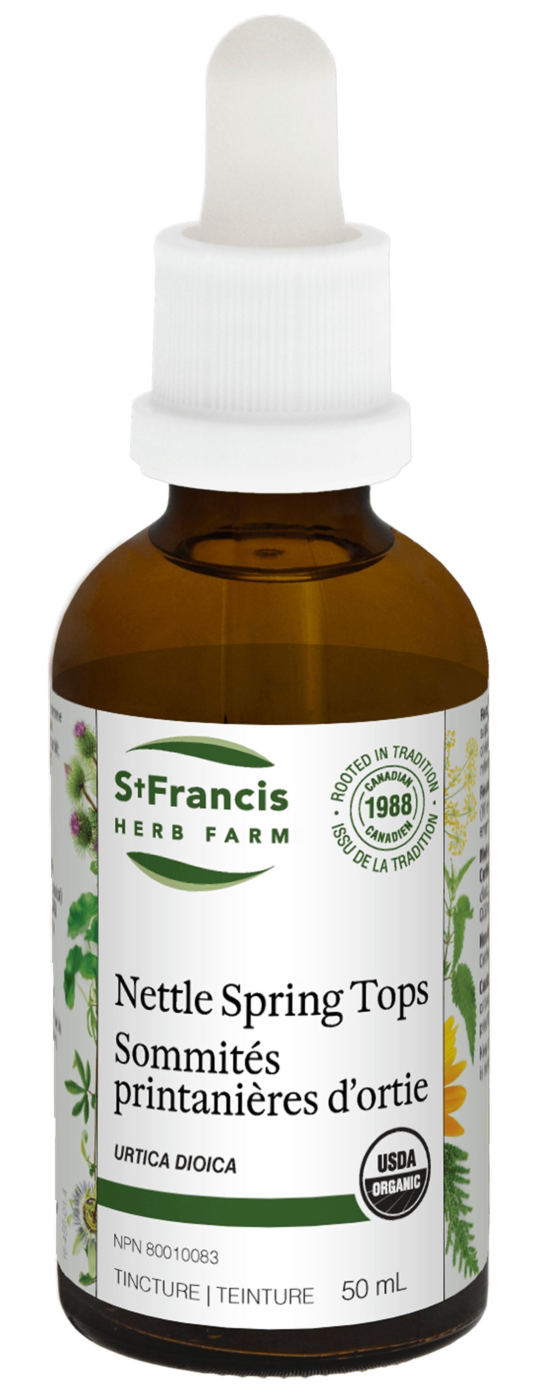 St Francis Herb Farm Nettle Spring Tops Tincture 50 mL