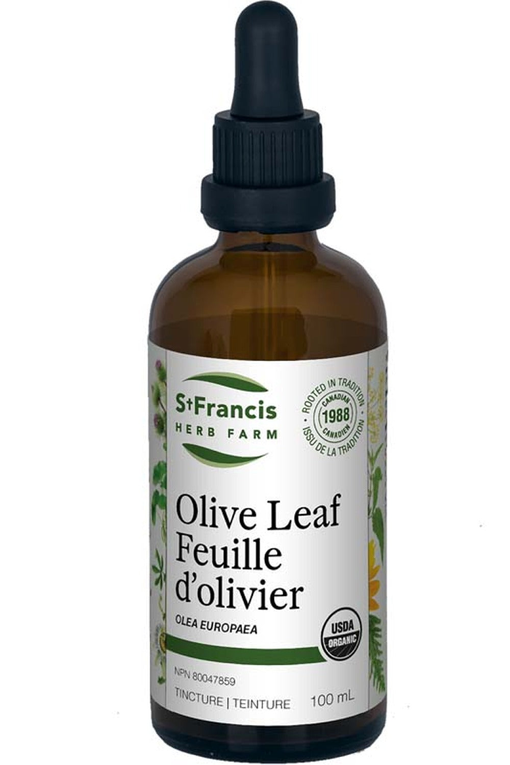 St Francis Herb Farm Olive Leaf Tincture mL