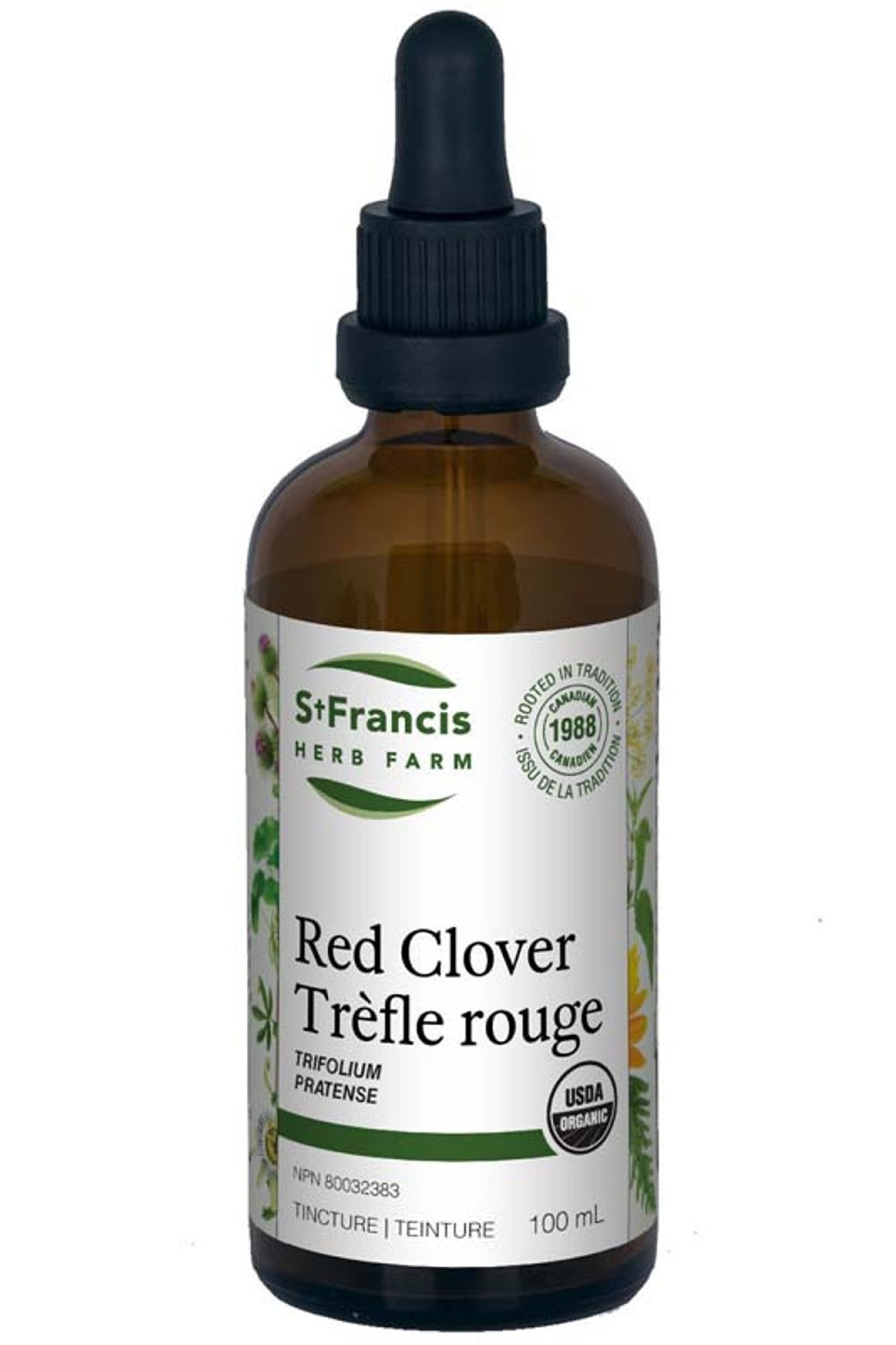 St Francis Herb Farm Red Clover Tincture mL