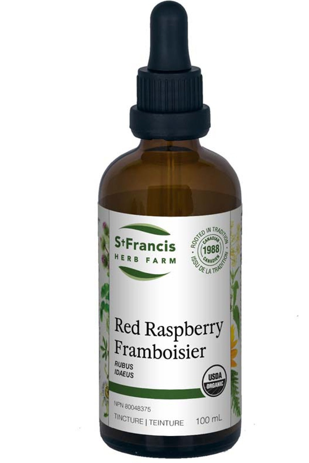 St Francis Herb Farm Red Raspberry Leaf Tincture mL