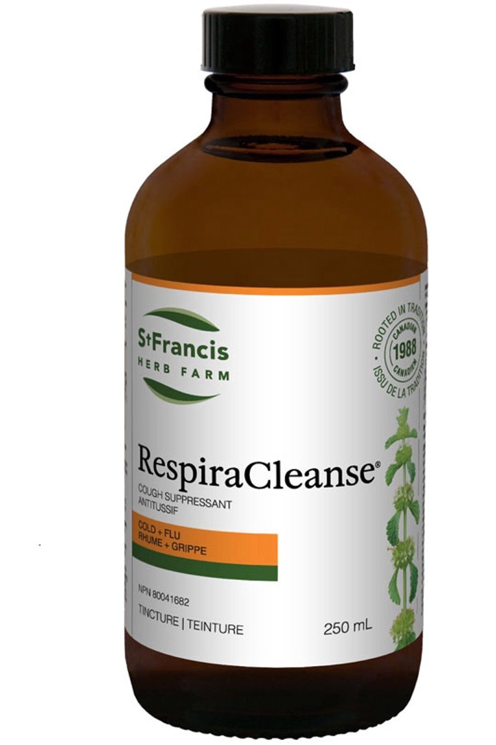 St Francis Herb Farm RespiraCleanse Tincture 250 mL