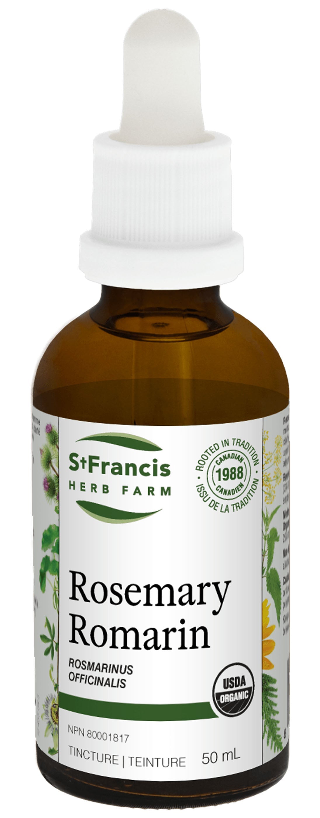 St Francis Herb Farm Rosemary Tincture mL