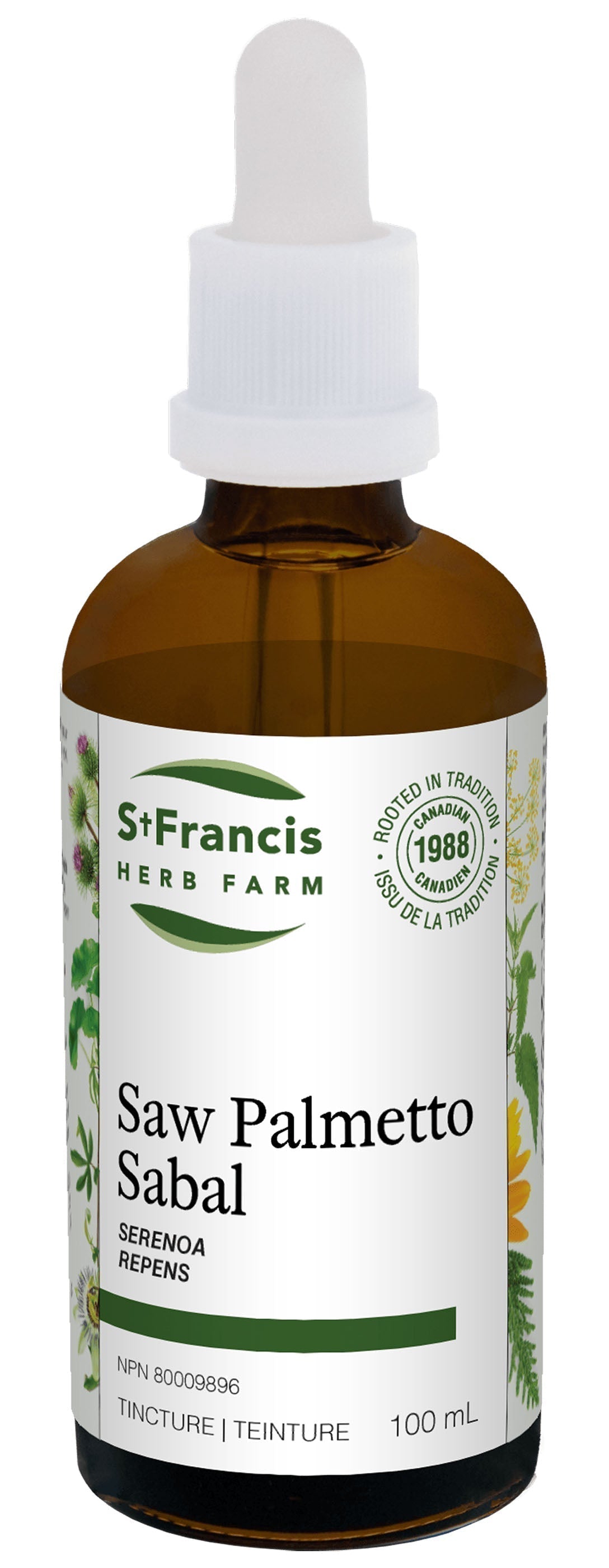 St Francis Herb Farm Saw Palmetto Tincture 100 mL