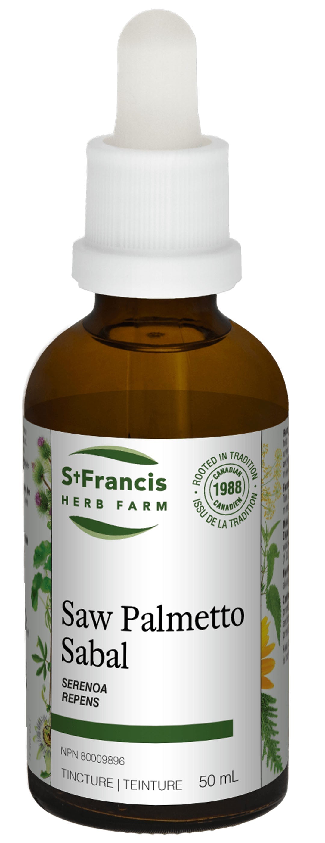 St Francis Herb Farm Saw Palmetto Tincture 50 mL
