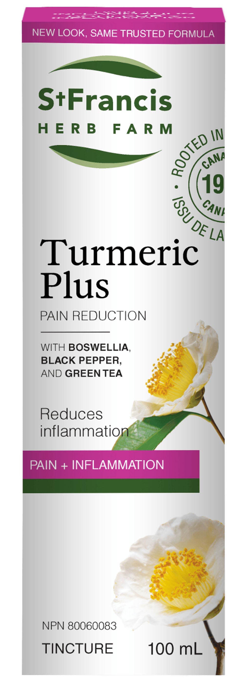 St Francis Herb Farm Turmeric Plus Tincture 100 mL