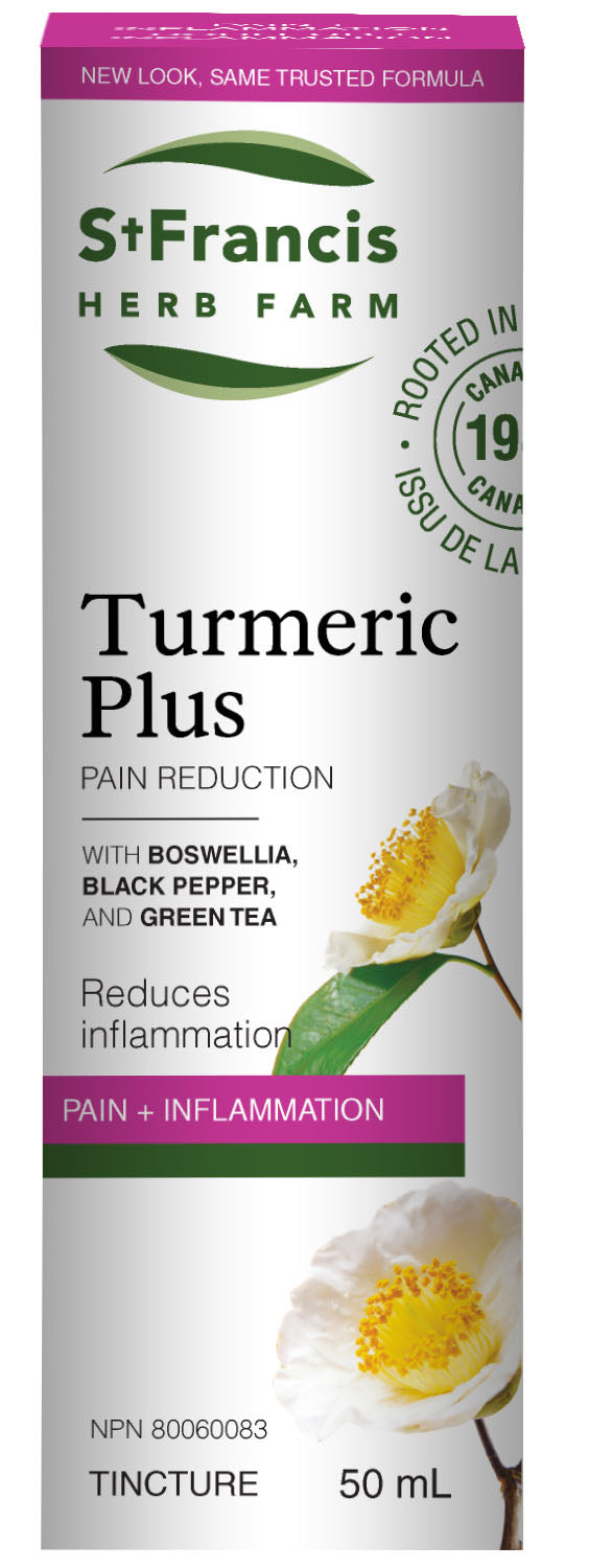 St Francis Herb Farm Turmeric Plus Tincture 50 mL