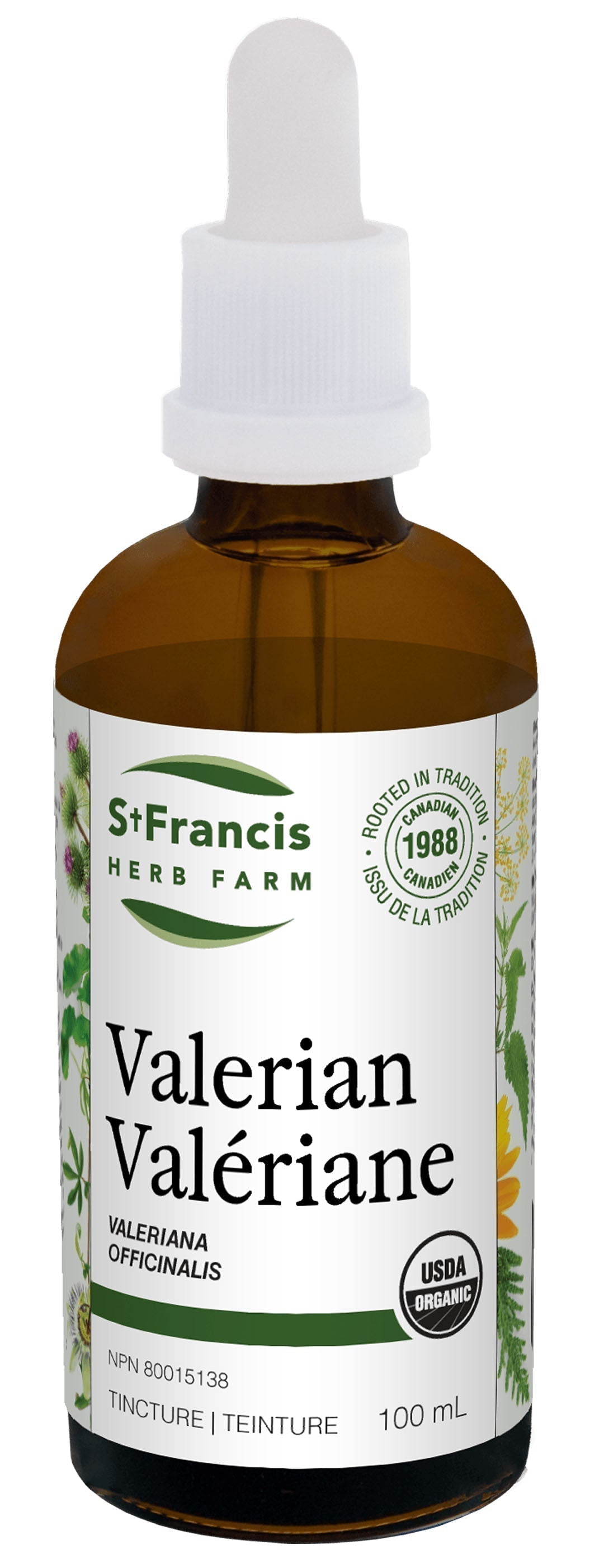 St Francis Herb Farm Valerian Tincture mL