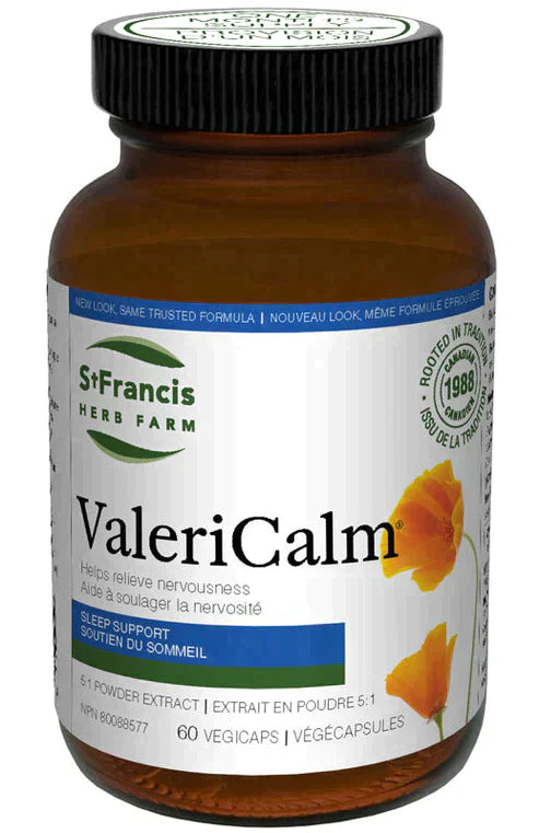 St Francis Herb Farm ValeriCalm 60 Vegetable Capsules