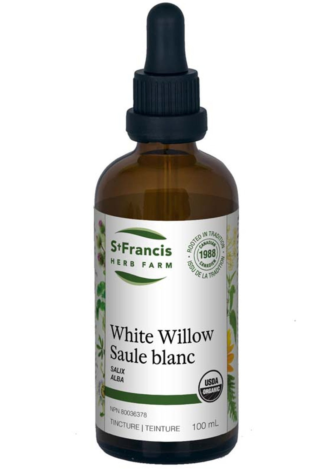 St Francis Herb Farm White Willow Tincture mL