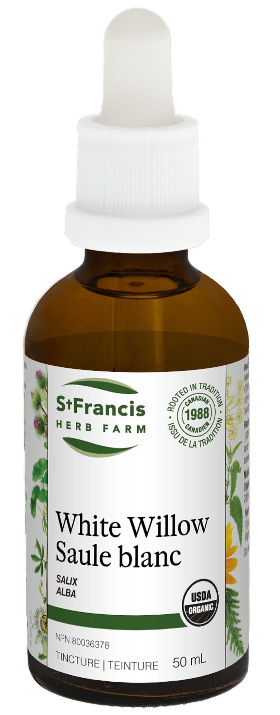 St Francis Herb Farm White Willow Tincture 50 mL