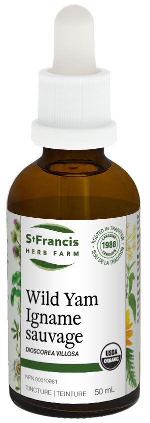 St Francis Herb Farm Wild Yam Tincture 50 mL