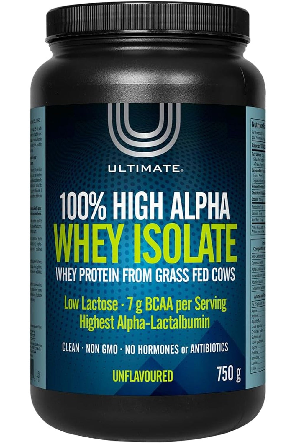 Ultimate High Alpha Protein, Unflavoured, 750 g