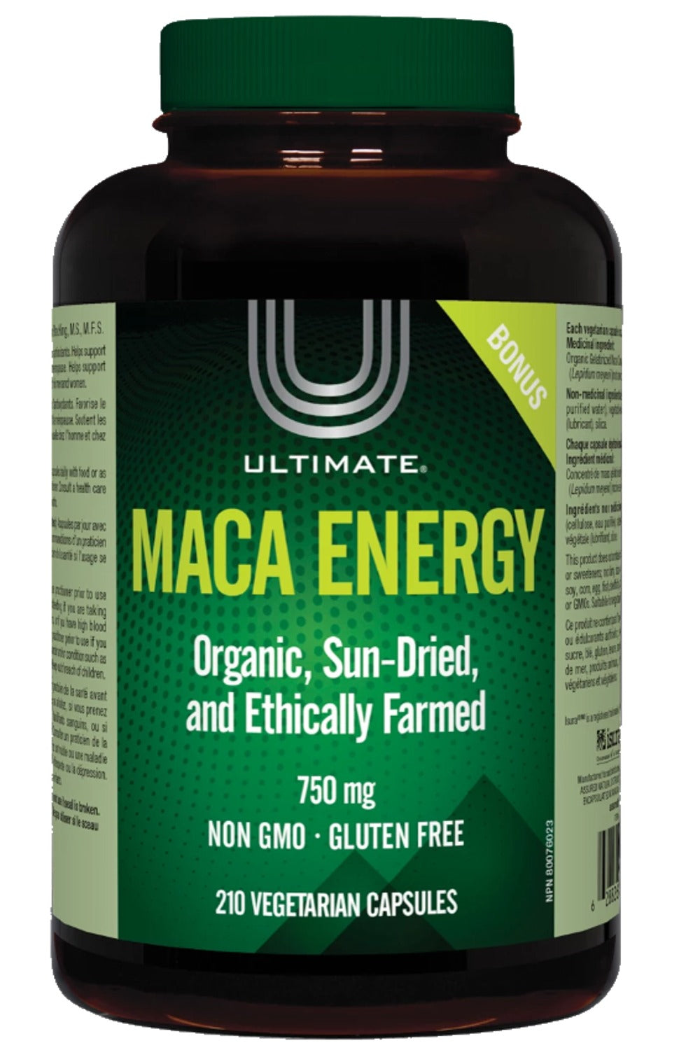 Ultimate Maca Energy, 210 Vegetarian Capsules Bonus