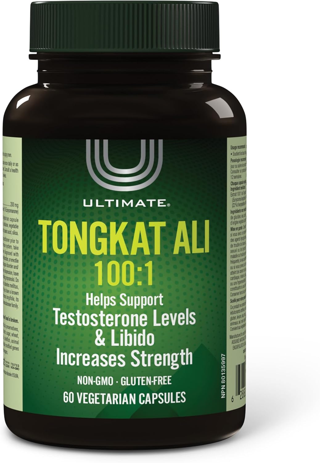 Ultimate Tongkat Ali, 200 mg, 60 Vegetarian Capsules