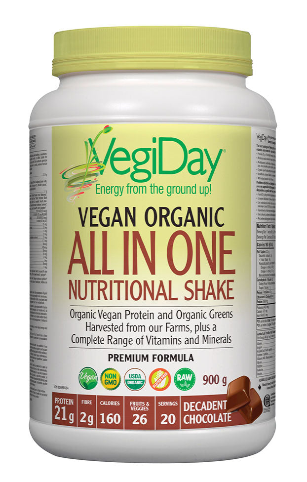 VegiDay All In One Decadent Chocolate, 900 g