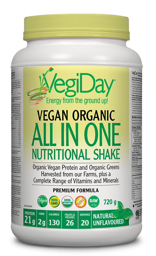 VegiDay All in One Natural Unflavoured, 720 g
