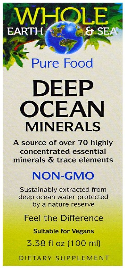 WHOLE EARTH & SEA Deep Ocean Minerals 100 ml