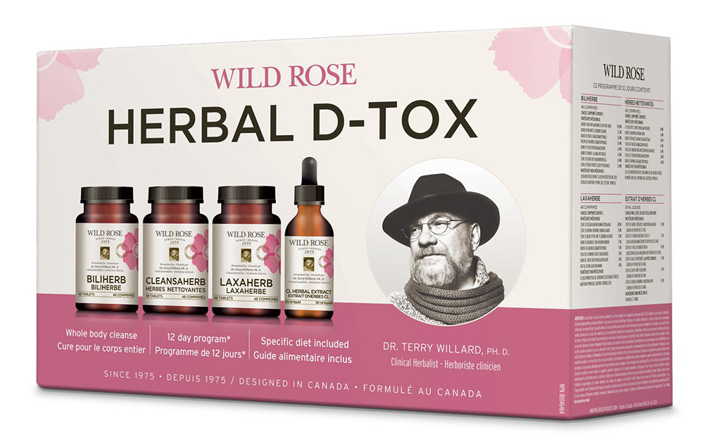 Wild Rose Herbal D-Tox 12-Day Kit