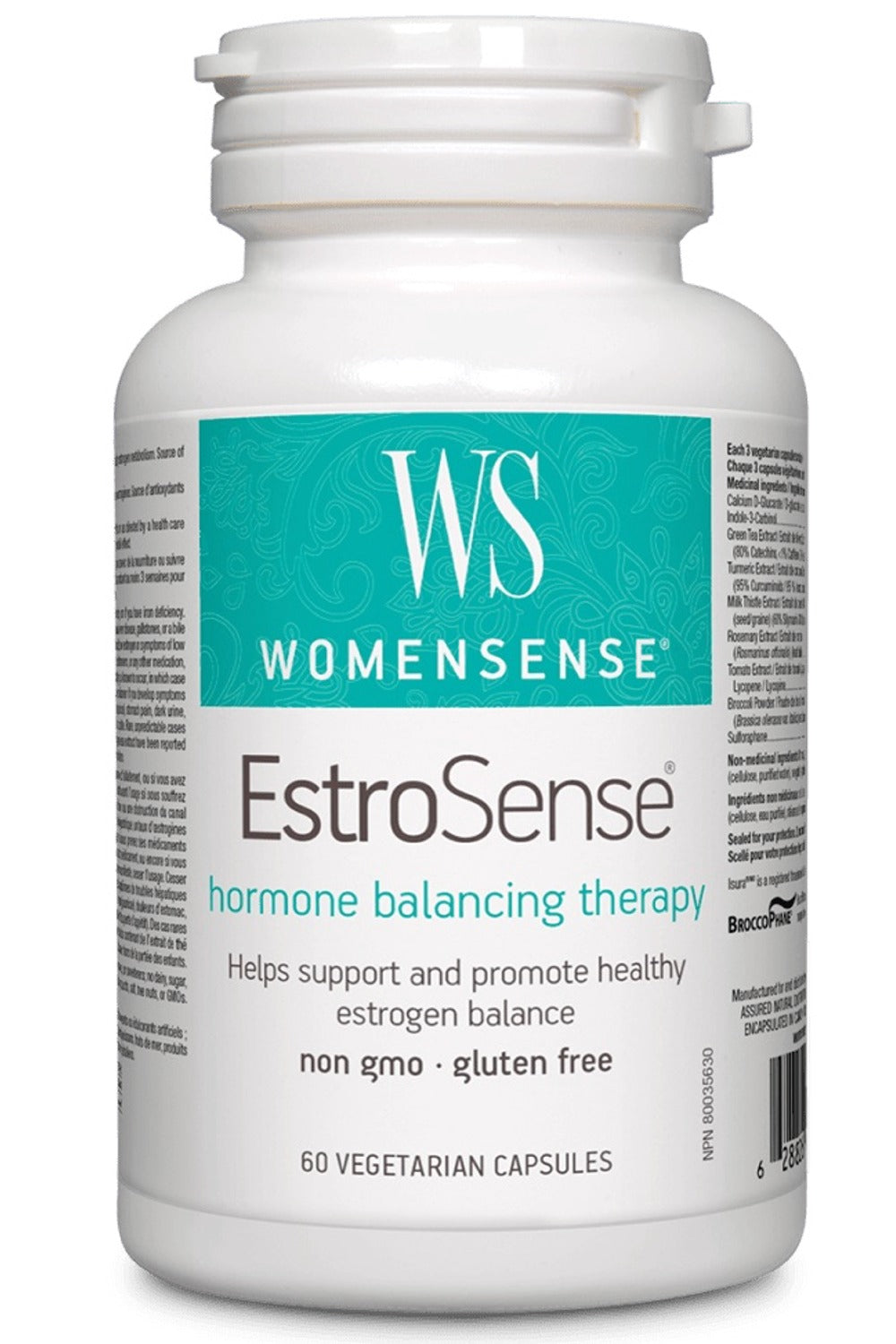 WomenSense EstroSense, 60 Vegetarian Capsules