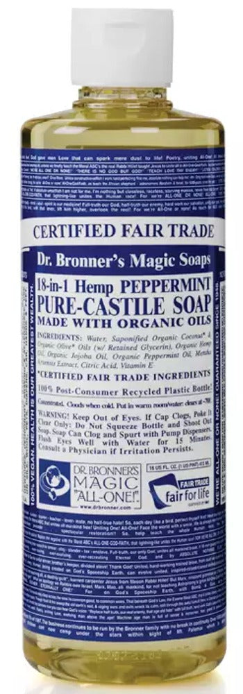 DR BRONNER'S Pure Castile Soap (Peppermint