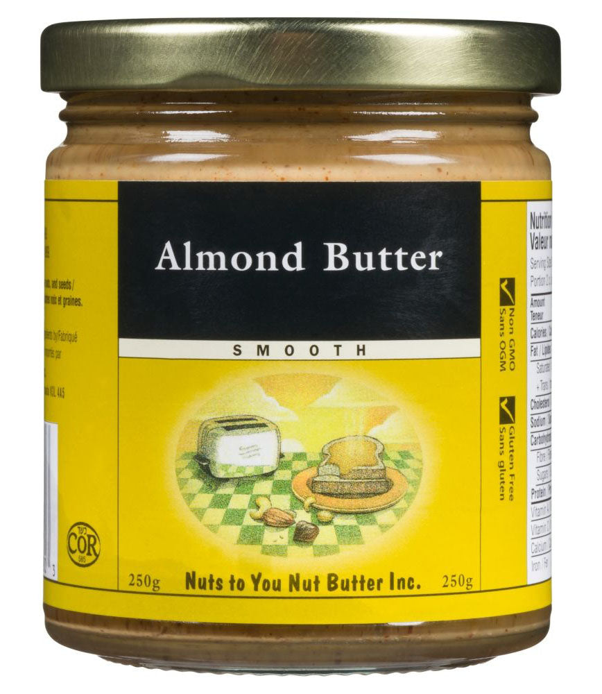 NUTS TO YOU Almond Butter (Smooth