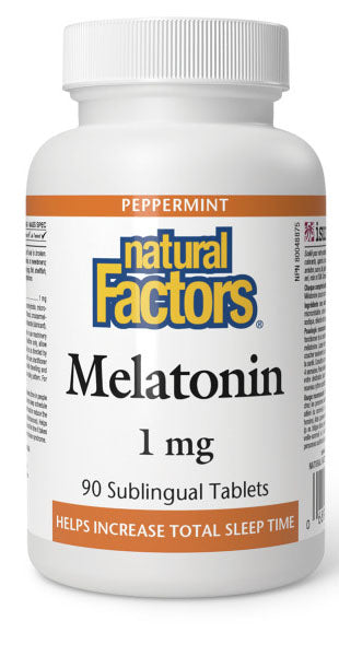 NATURAL FACTORS Melatonin (1 mg
