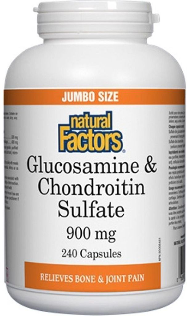 NATURAL FACTORS Glucosamine & Chondroitin (900 mg