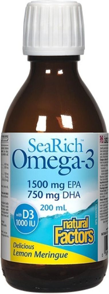 SEARICH Omega 3 + D3 EPA / 750 DHA (Lemon