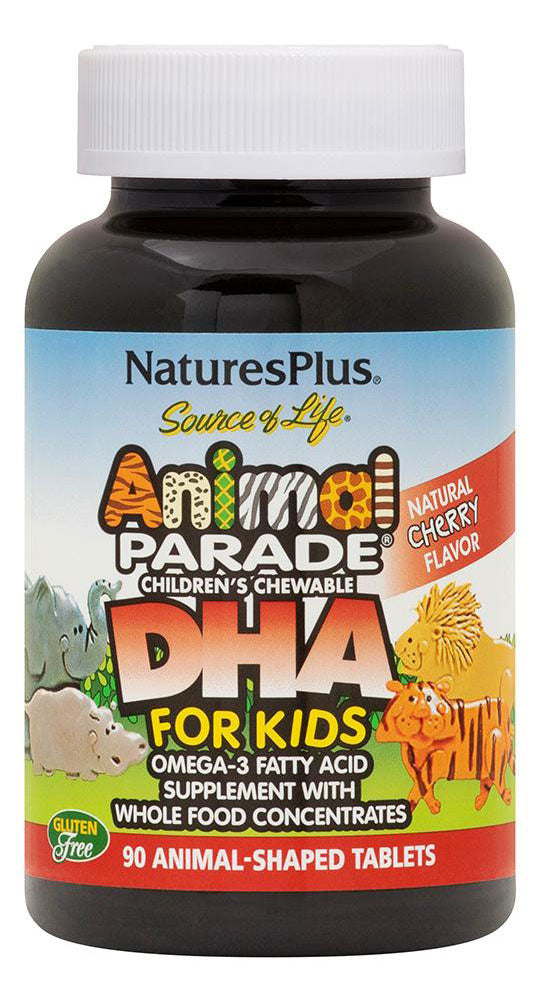 NATURES PLUS Animal Parade Children’s Multivitamin SF (Cherry - 90 chews)