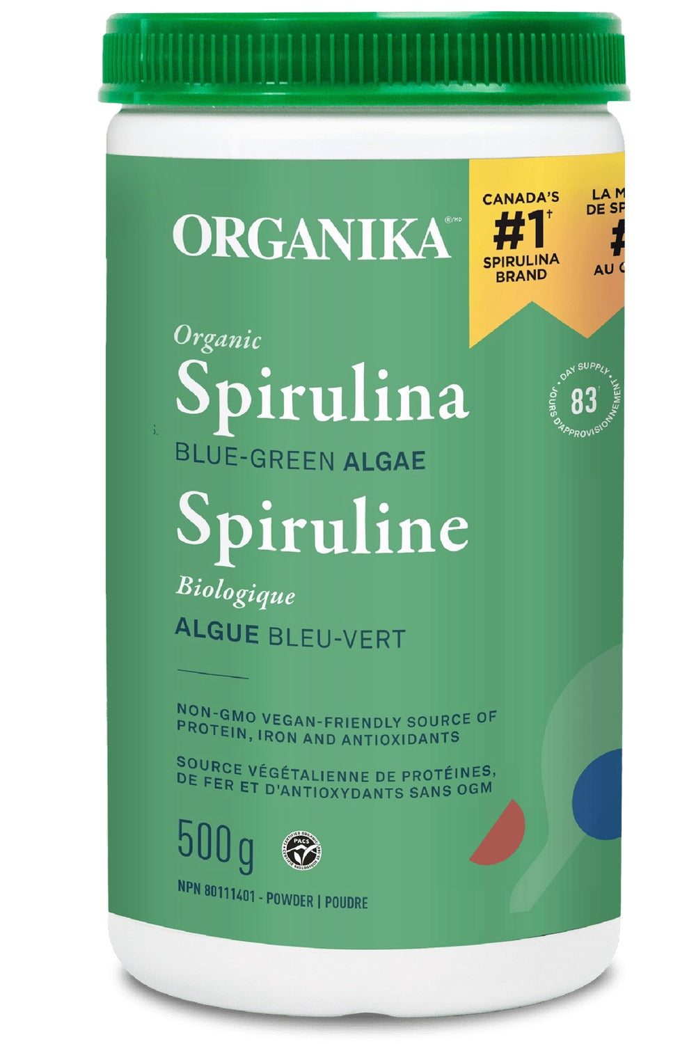 ORGANIKA Spirulina (Organic Powder