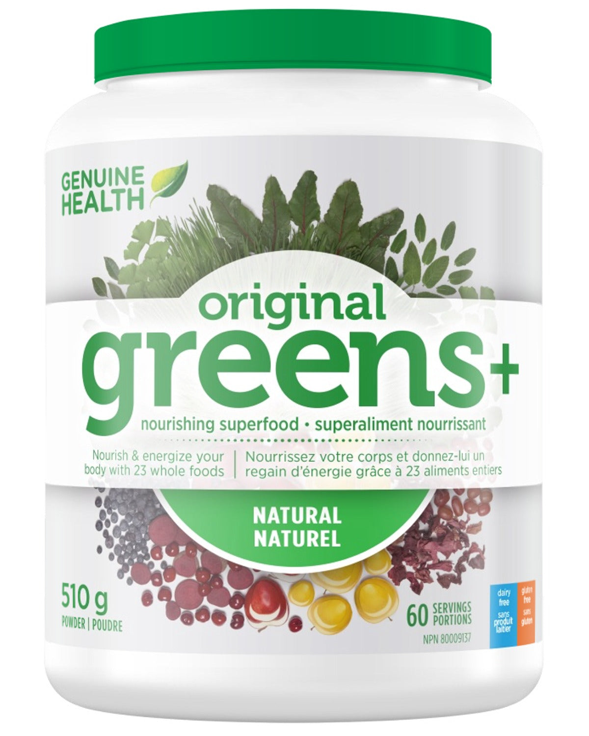 GENUINE HEALTH Original Greens+ (Natural