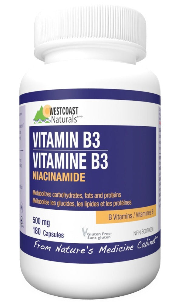 WESTCOAST NATURALS Niacinamide (500 mg