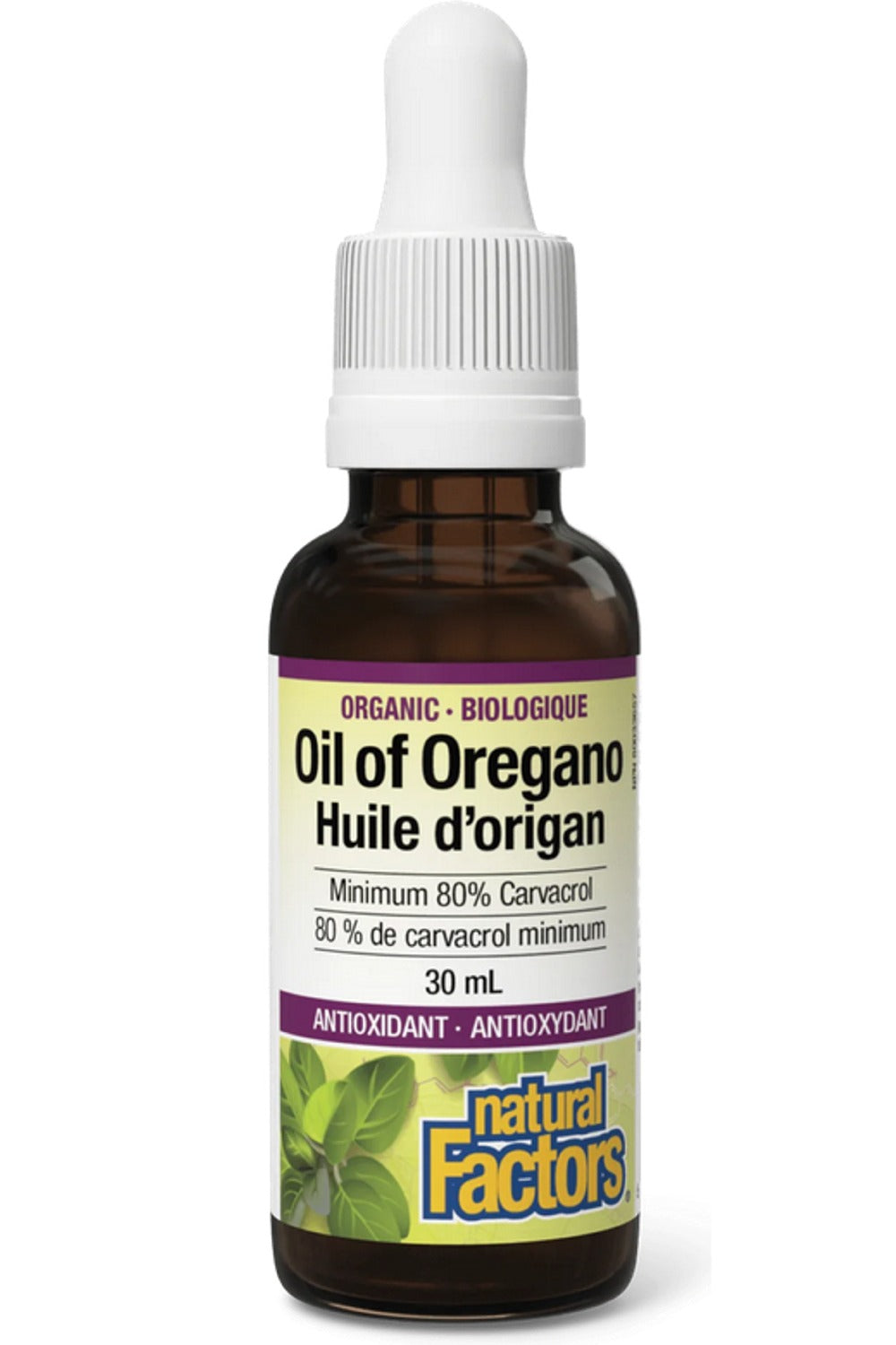 NATURAL FACTORS Organic Oil of Oregano ( ml