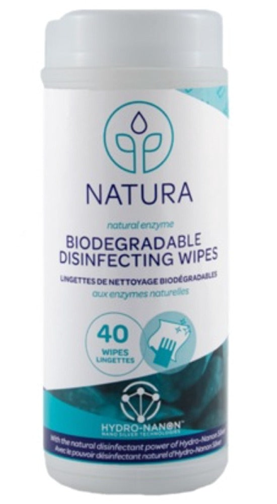 NATURA SOLUTIONS Biodegradable Disinfecting Wipes ( wipes