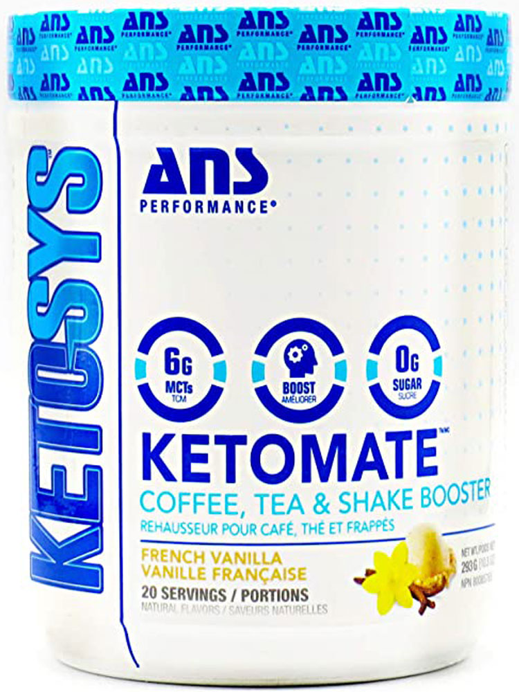 ANS PERFORMANCE Ketomate Creamer (French Vanilla - 293 gr)