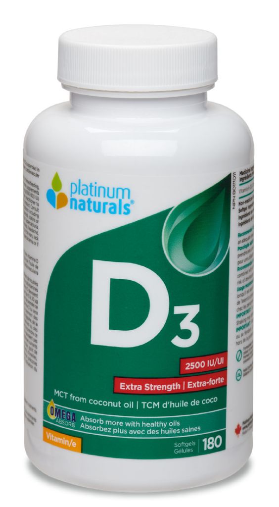 PLATINUM Vitamin D3 (2500 iu