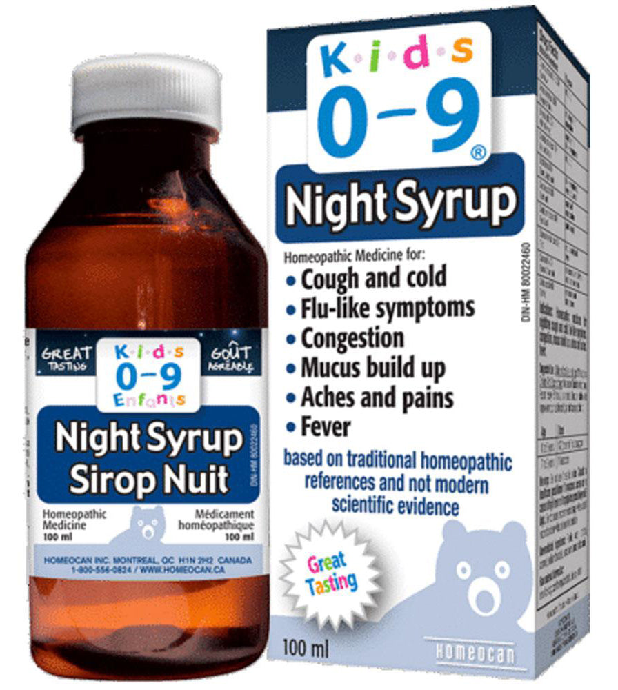 HOMEOCAN Kids 0-9 Cough / Cold Nighttime ( ml