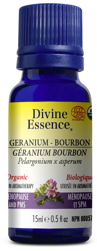 DIVINE ESSENCE Geranium Bourbon (Organic