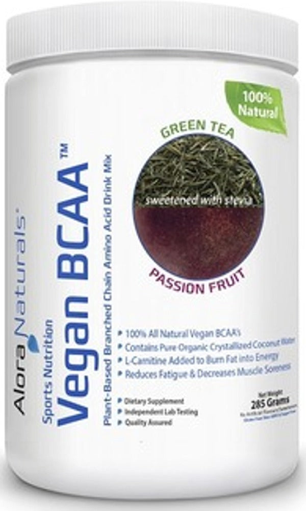 ALORA NATURALS Vegan BCAA (Green Tea Passion Fruit