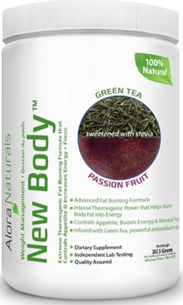 ALORA NATURALS New Body (GreenTea Passion Fruit - 350 gr)