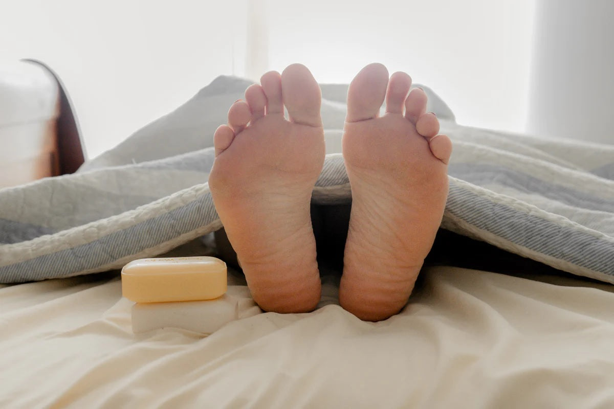 Does a bar of soap under the mattress really help muscle cramps?