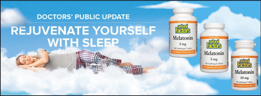 SHOP NATURAL FACTORS MELATONIN