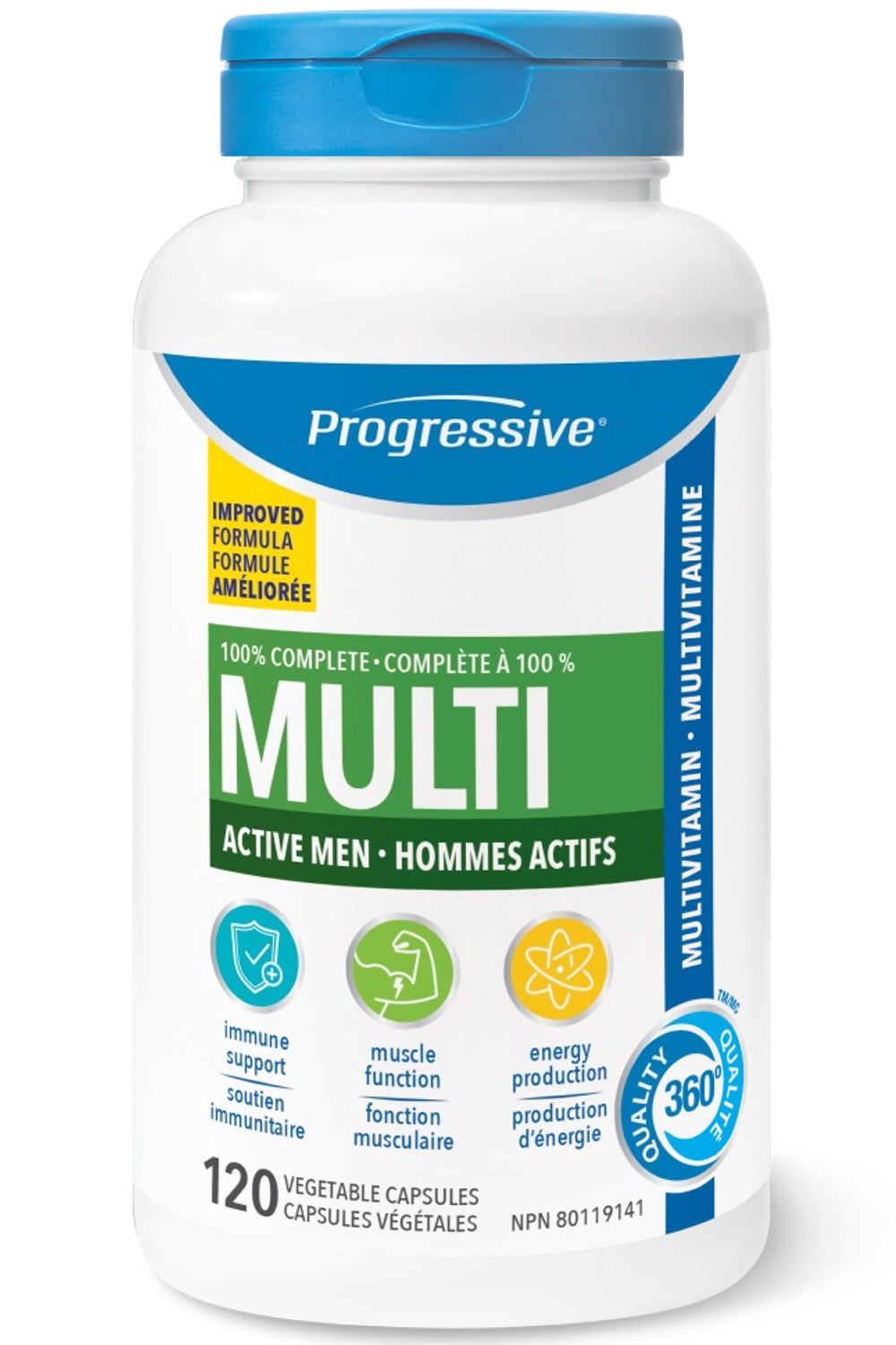 PROGRESSIVE Multi - Active Men (120 caps)