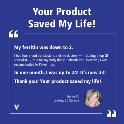 VITALITY Power Iron + Organic Spirulina