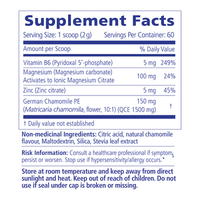 VITALITY Magnesium + Chamomile Powder - Kids