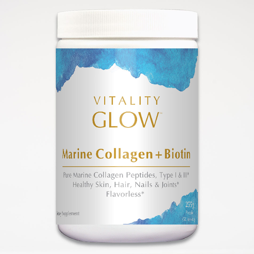VITALITY GLOW Marine Collagen + Biotin