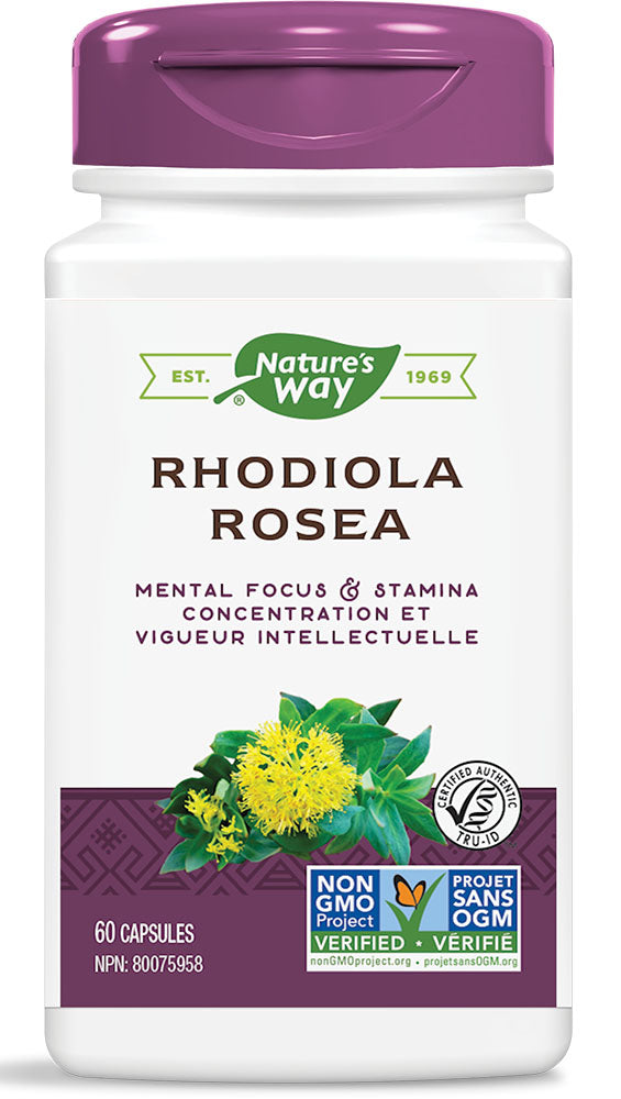 NATURE'S WAY Rhodiola Rosea (60 caps)