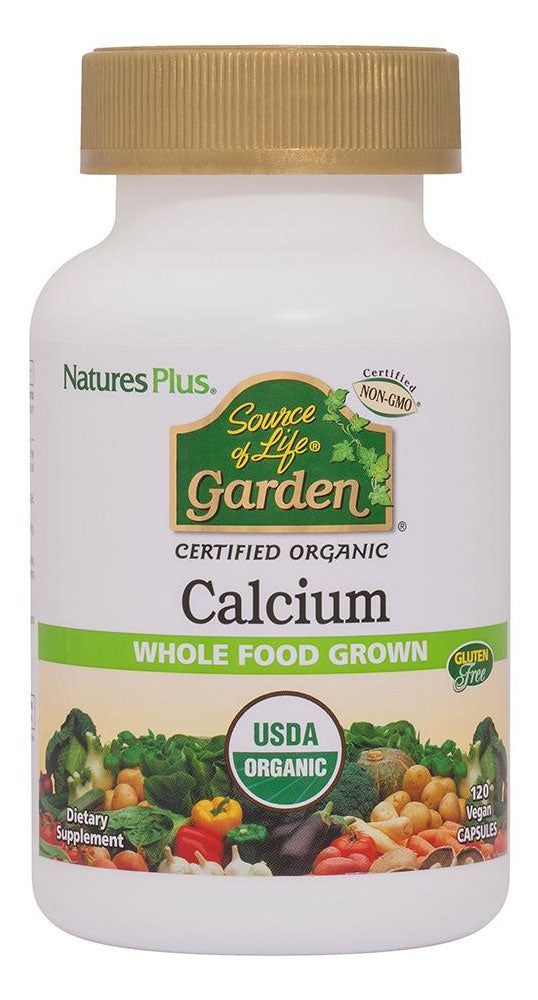 NATURES PLUS SOL Garden Calcium (1000 mg - 120 V-Caps)