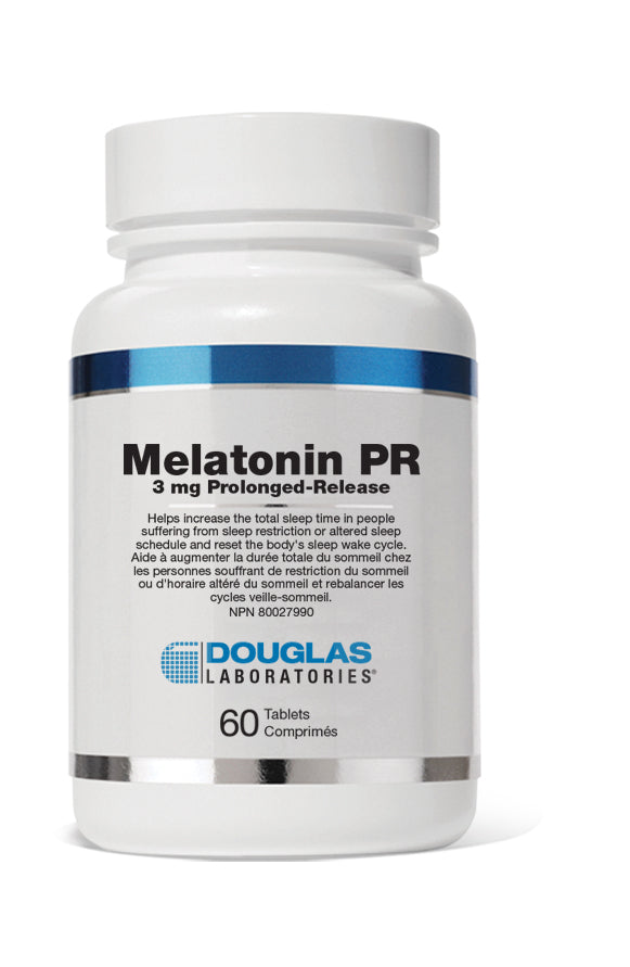 DOUGLAS LABS Melatonin PR 3 mg (Prolonged Release - 60 Count)